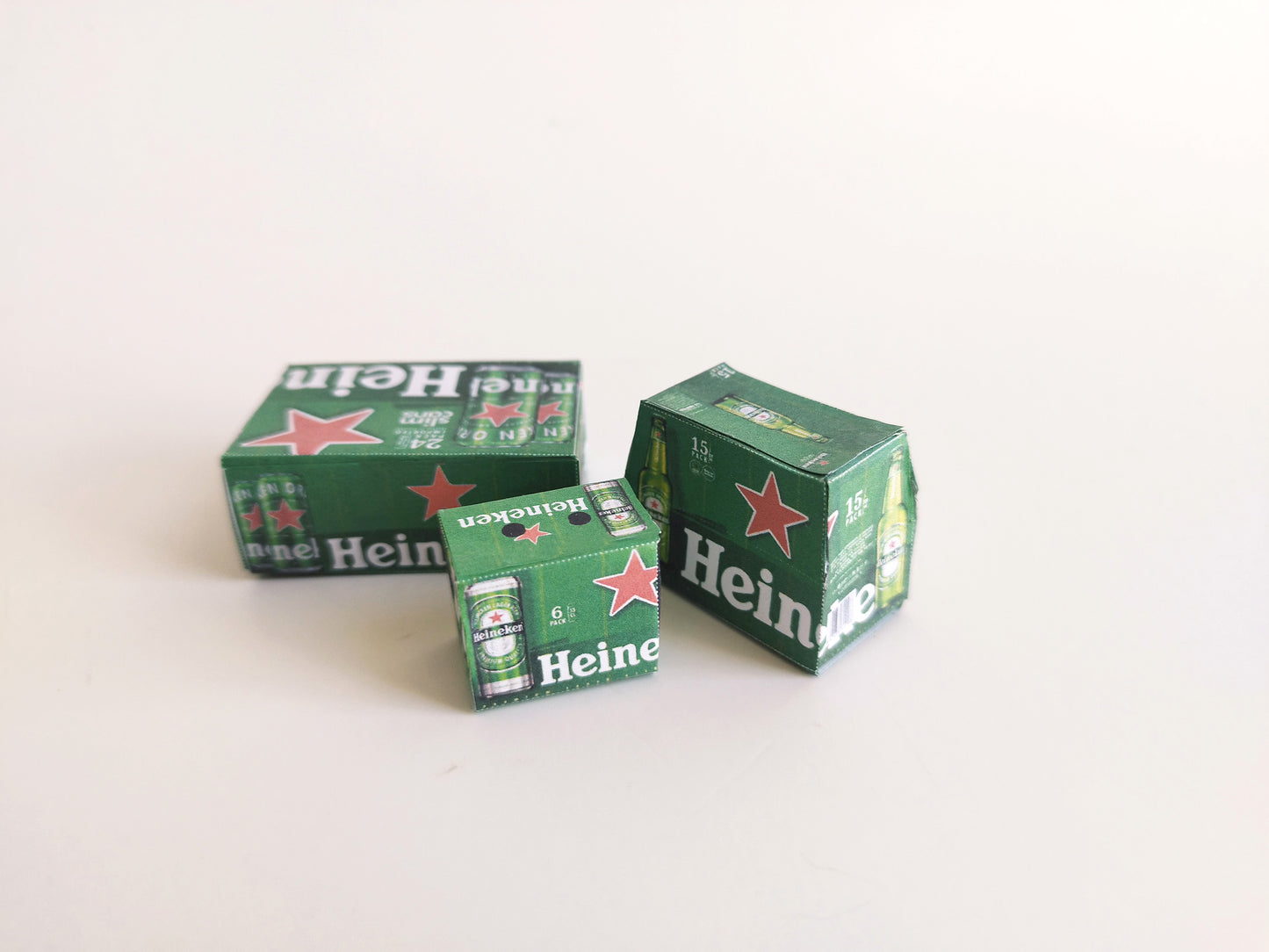 1:6 Scale , 5 items beers, cold drinks, refrigerator beer, alcohol , yearly ornament