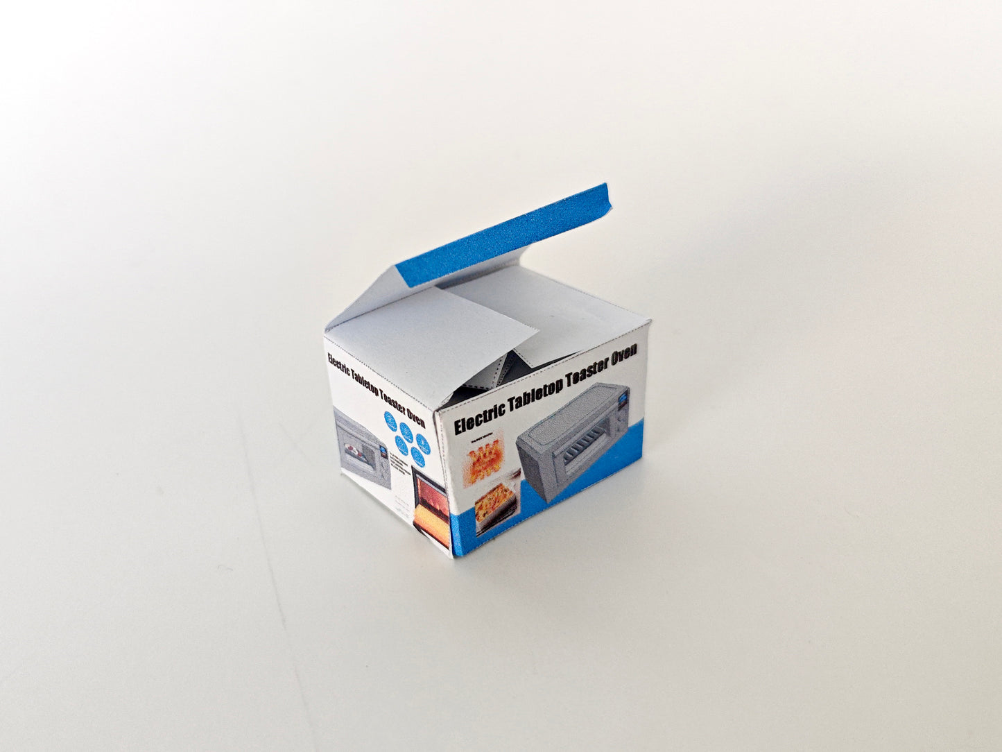 3D printing STL - 1:12 Toaster oven plus box and Manuel, mini cookware, mini pot, kitchen, applicants, cooking scene