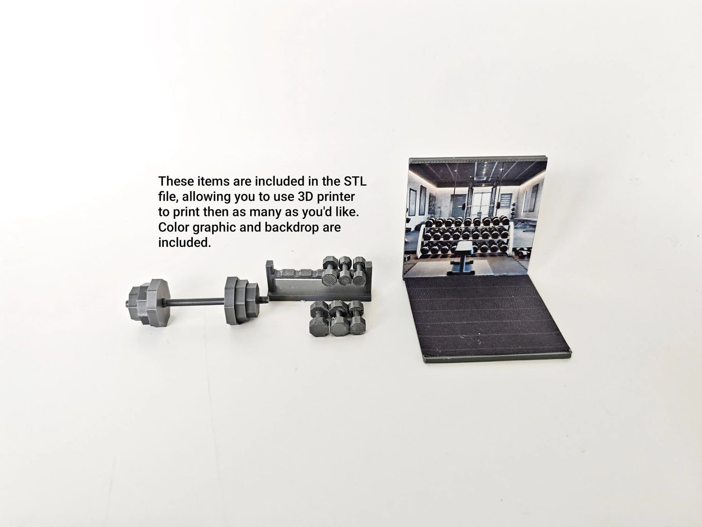MINI FIGURE Gym facilities for Block Man, perfect for creating the ultimate fitness, Brick Accessories & Kits, minifigure