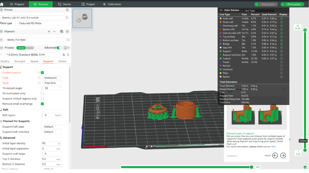 "A 3D-printable STL file of a 1:12 scale miniature Instant Pot, featuring detailed buttons and a lid for a realistic dollhouse kitchen appliance