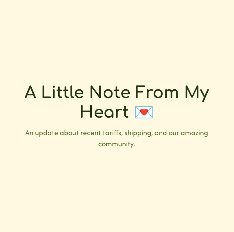 A Note From Build My Mini Regarding Recent Tariffs & Shipping