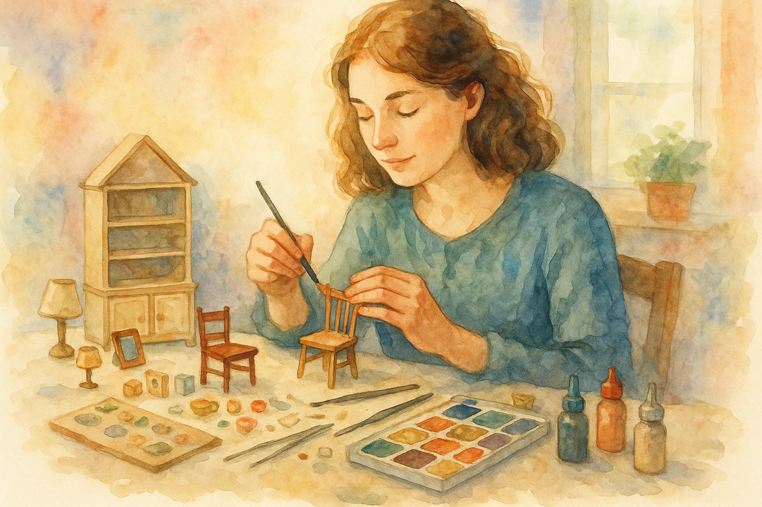 Finding Calm in Creativity: How Making Miniatures Helps Ease Anxiety