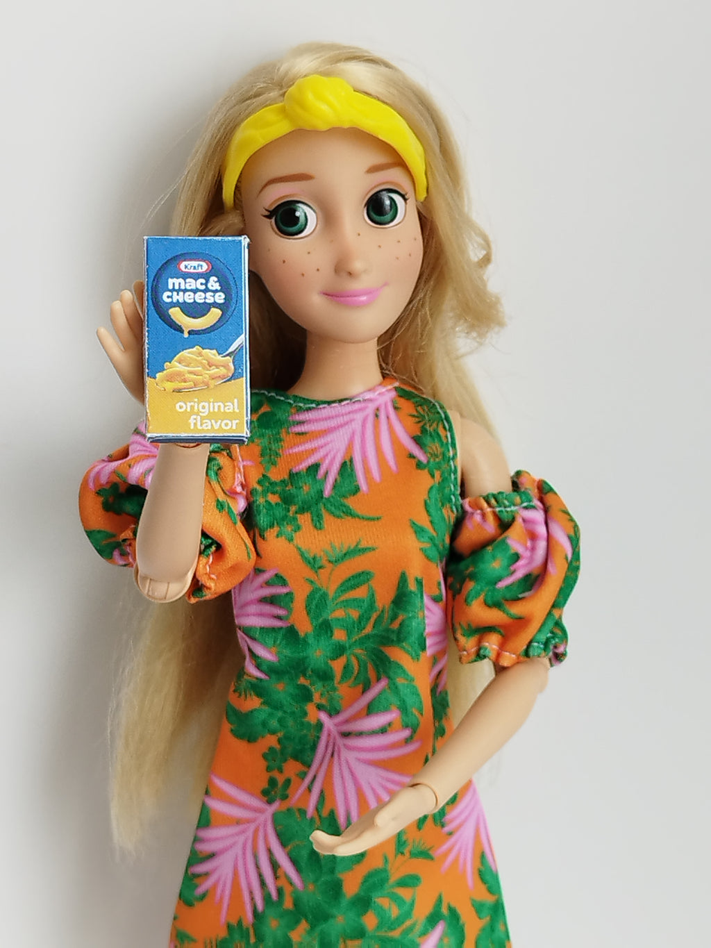 Kraft Macaroni & Cheese , 1:6, dollhouse, printable, breakfast, Supermarket