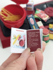 Create a delicious dollhouse meal with this 1:6 scale 9-piece Pasta Set printable template. Featuring a DIY mini recipe and cooking accessories, this downloadable set is perfect for doll meals and miniature enthusiasts.

