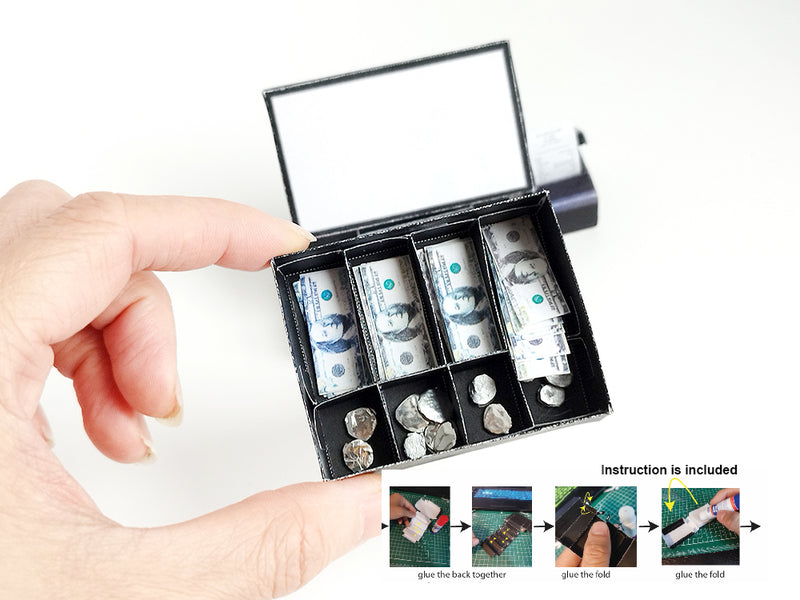 1 1:6 DIY Printable Doll Cashier, Miniature Supermarket (PDF)