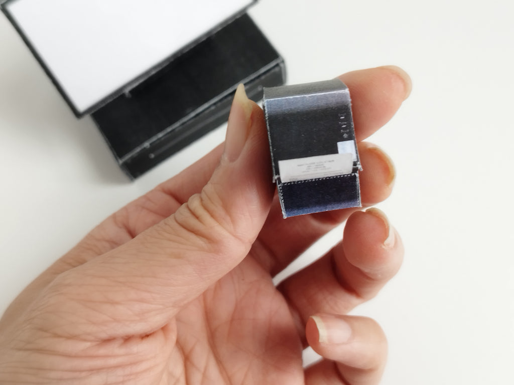 1:6 DIY Printable Cashier Set — Miniature Payment Machine for Doll Shop, Supermarket, Fast Food, Convenience Store