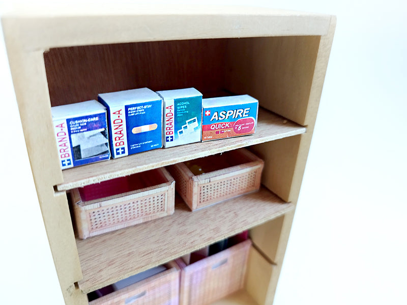 Dollhouse First Aid Kit: Miniature Medical Box, Bandages (PDF Pattern)