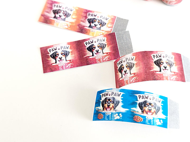 1:6 Miniature Dog Food Cans, Pet Store Printable Template (Digital Download)