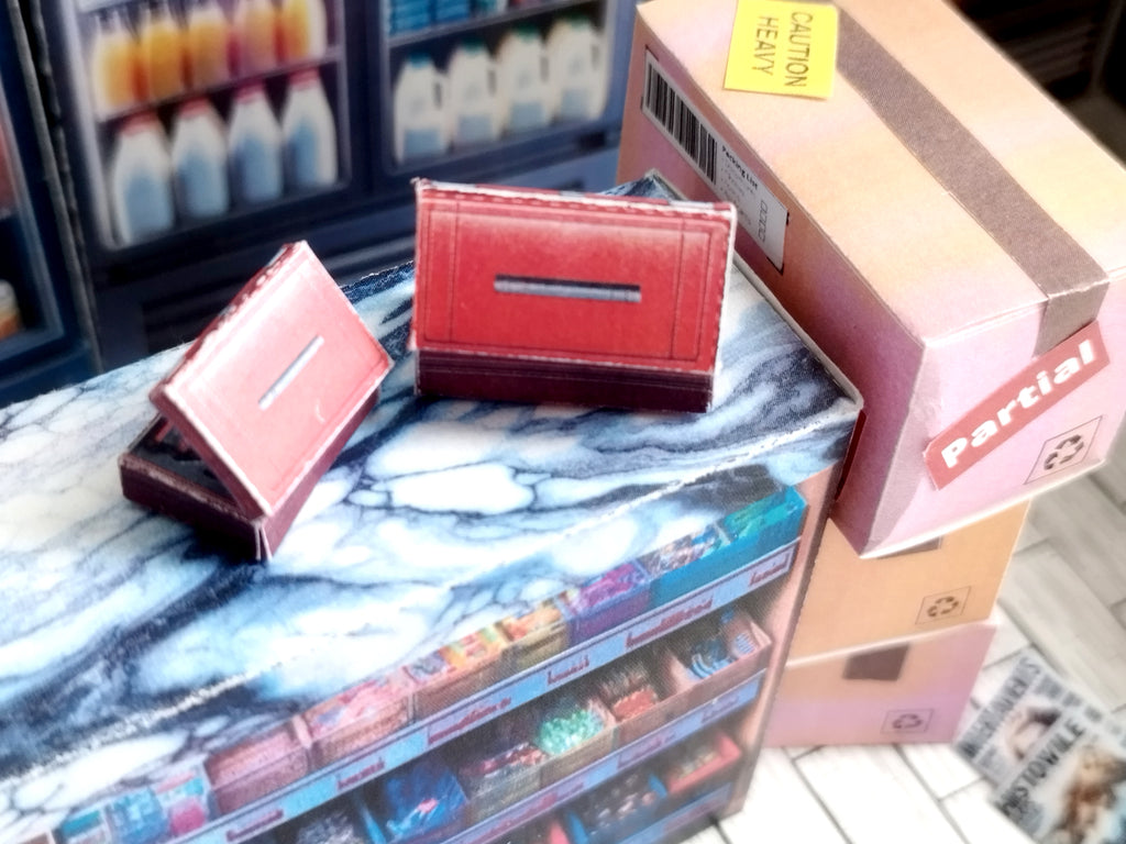 1:6 and 12 scales Tool Boxes -  Hand Tool Kit that using in dollhouse garage