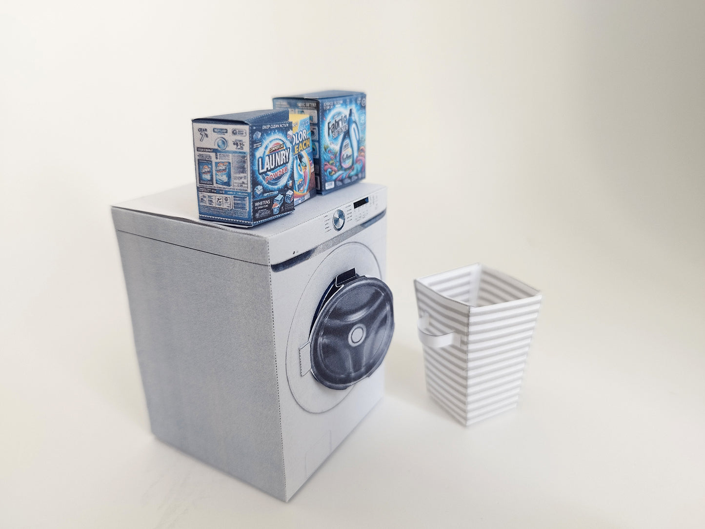 1:12 laundry setup washing machine & detergents for dolls and barbies dollhouse laundry room miniature play 5 styles