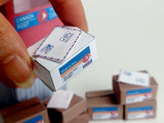 1:12 post office mail box and packages with envelops, canada post