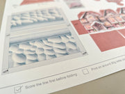 BMM Ginger Bread House 2 styles, Christmas Ornaments little house, creative x'mas idea, present, DIY ornaments, printable Christmas idea