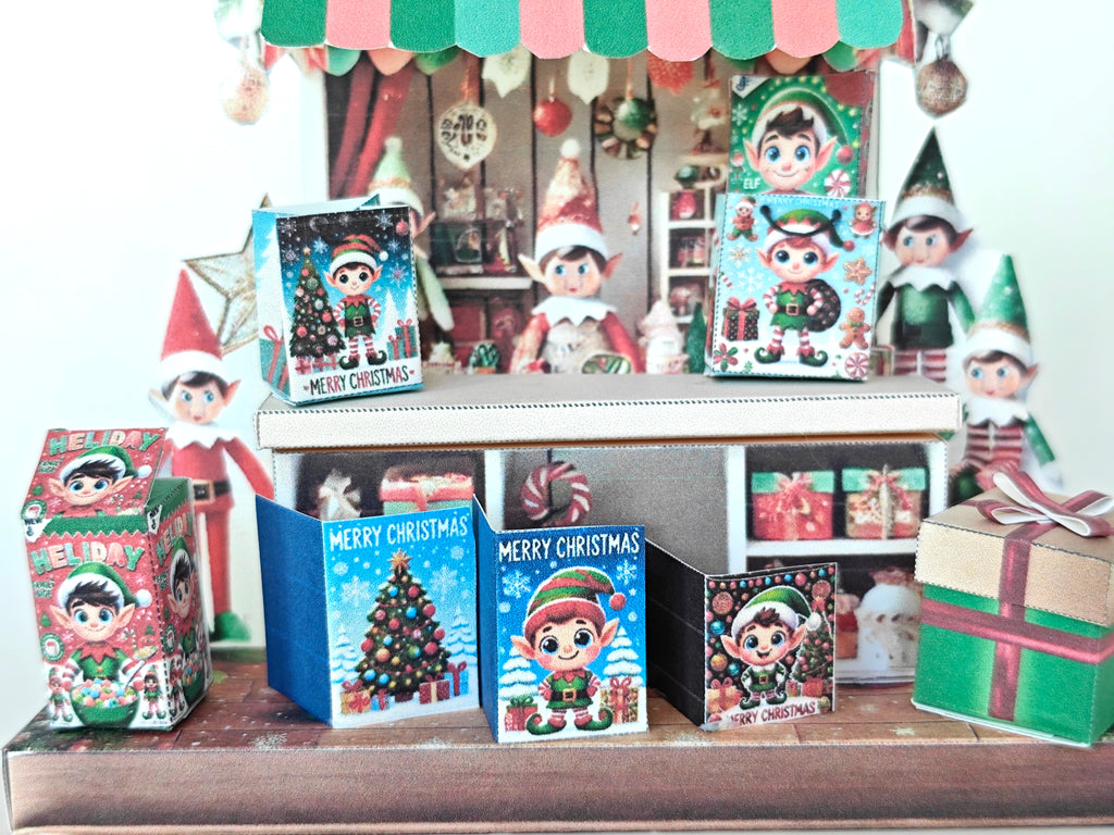 x'mas stand DIY miniature kit- Christmas present