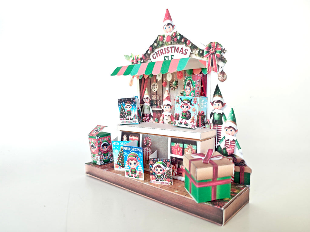 x'mas stand DIY miniature kit- Christmas present