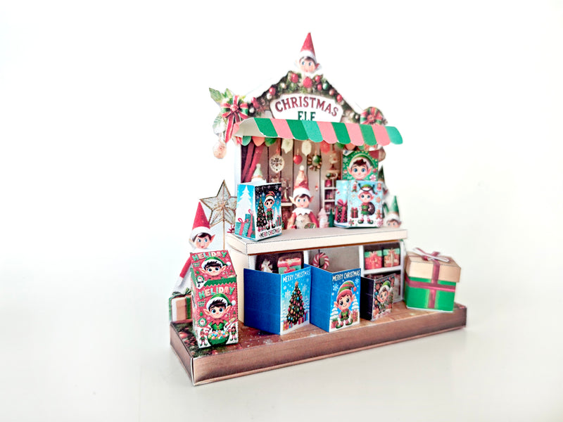 x'mas stand DIY miniature kit- Christmas present