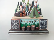Whether as a charming decoration or a thoughtful gift, this customizable template lets you create a personalized tribute to the beauty of the woodland. Perfect for any occasion, this printable design brings the magic of nature to life in a delightful 3D miniature stand. Download and personalize it for anyone who loves the enchanting spirit of the forest!