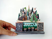 Whether as a charming decoration or a thoughtful gift, this customizable template lets you create a personalized tribute to the beauty of the woodland. Perfect for any occasion, this printable design brings the magic of nature to life in a delightful 3D miniature stand. Download and personalize it for anyone who loves the enchanting spirit of the forest!