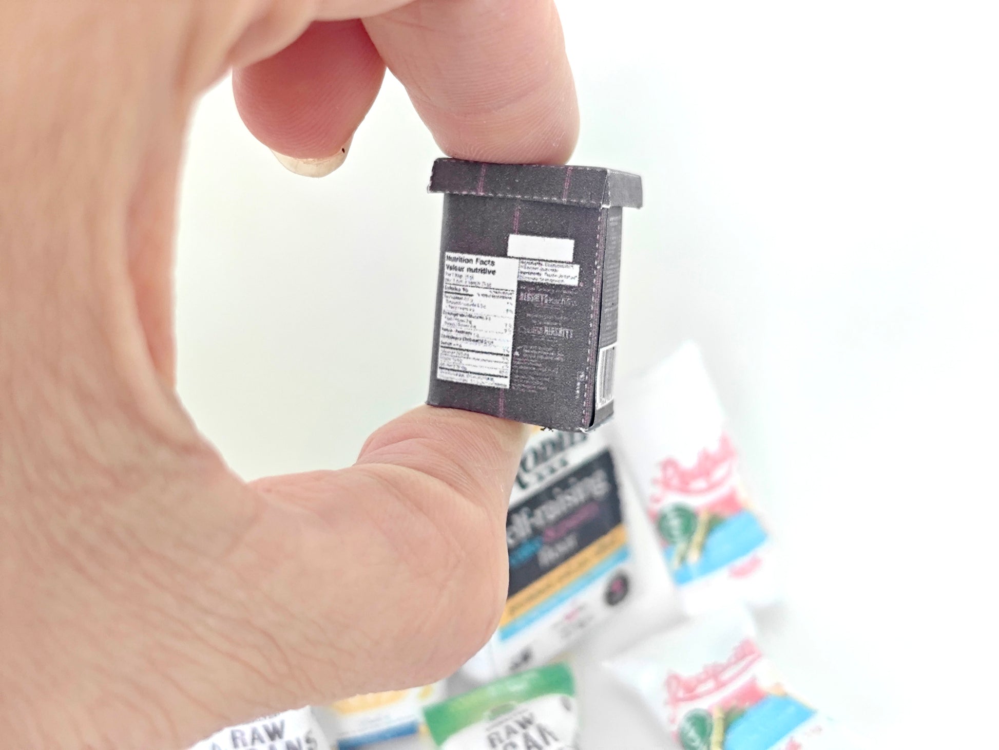 1:6 Vegan Pecan Christmas Cookies for Santa — 10-Piece Printable Dollhouse Baking Set with Real Recipe