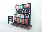 Whether as a wall decoration or a heartfelt gift, this customizable template lets you create a personalized tribute to the beauty of Starbucks. Perfect for marking any occasion, this printable template brings creative 3D design to life in the form of a charming  Starbucks miniature. Download and personalize it for those who appreciate the delicate.
