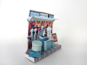 Pick Scene Vintage Boutique Stand - backdrop, diorama,  Hat box, luggage, fashion magazine