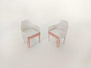 A 1:12 scale printable dollhouse furniture set from BMM Shoebox Miniature, featuring a dining table and chairs, crafted as DIY templates for a miniature living room or dining scene, ideal for diorama customization.