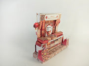 A 3D-printable STL file of a 1:12 scale Chinese New Year Lunar Fortune Cat stand DIY kit, featuring a detailed fortune cat on a stand for a dollhouse festive display

