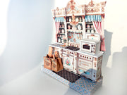Pick Scene Vintage Victoria kitchen Stand, backdrop, diorama, arts, design, mini kitchen