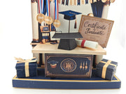 Congratulation graduates stand, graduates presents,  university, DIY present to family ,friends and classmate, celebration card
