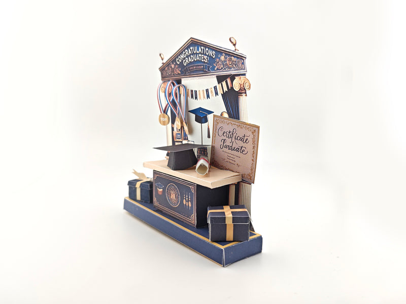 Congratulation graduates stand, graduates presents,  university, DIY present to family ,friends and classmate, celebration card