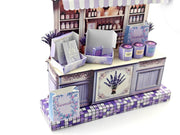 Discover the charm of Lavender Shop Miniature Stand, your one-stop shop for delightful minis and handmade treasures. Indulge in our artisan soaps, candles, and perfumes, or refresh your space with our odor removal bags. Get creative with our miniature kits and paper crafting supplies, perfect for crafting unique frame displays. Handcrafted with love, our products bring a touch of lavender magic to your home!