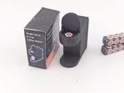1:12 openable coffee maker and k cup capsule plus box, miniatures, kitchen applicants, mini cooking, real cook, 3D printing STL