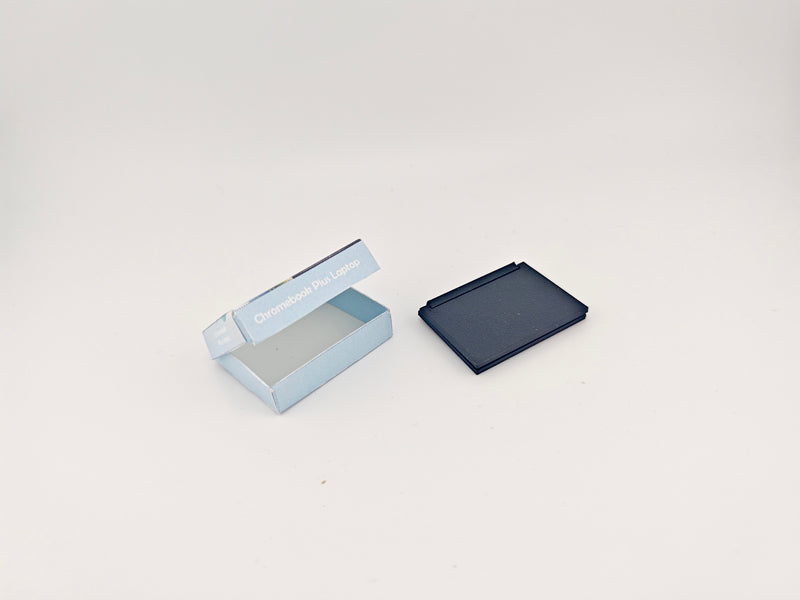 1:12 realism laptop Chromebook plus laptop, foldable, window computer, packaging, dollhouse, stationery, student laptop, 3D STL , dioramas