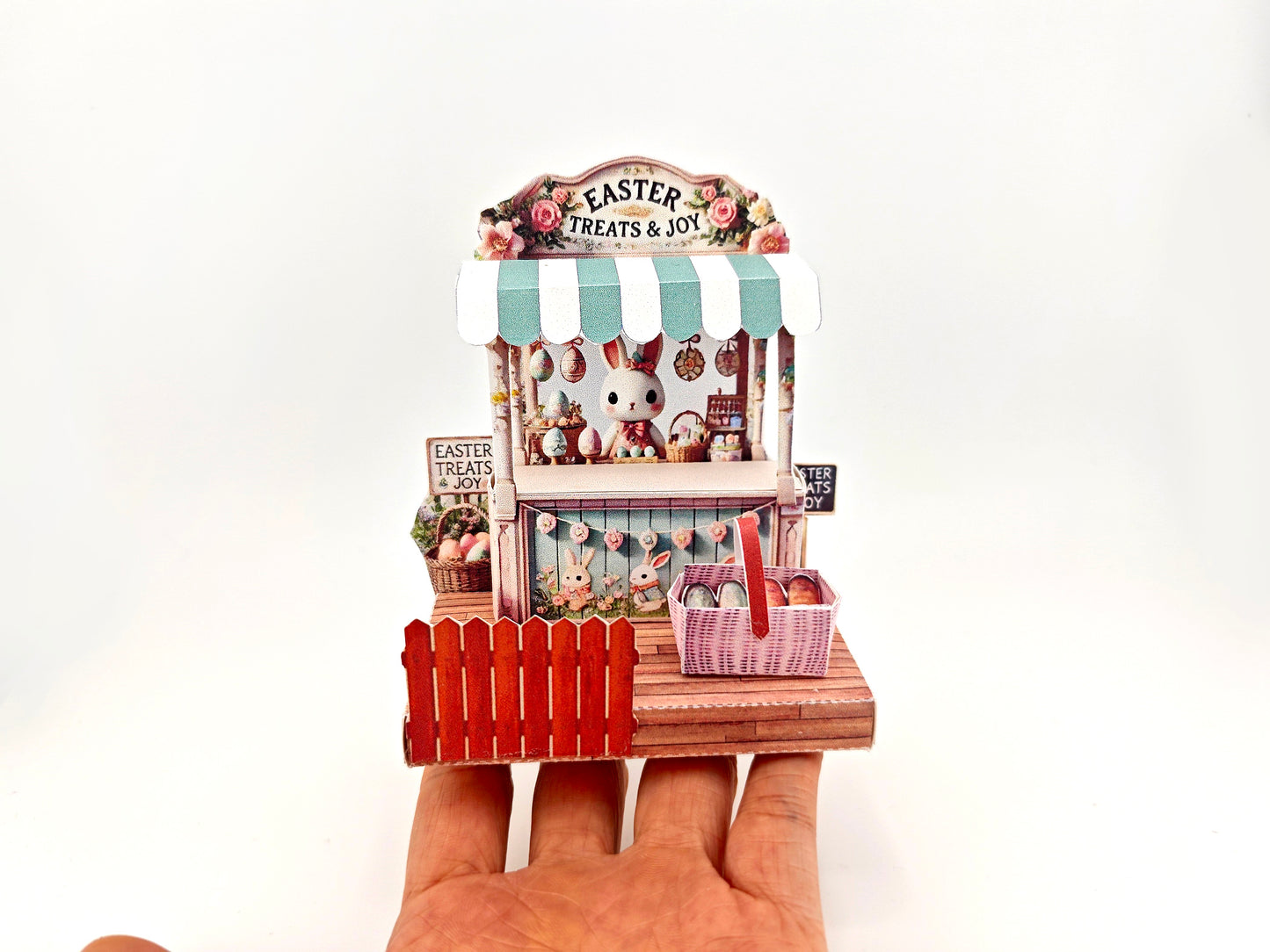 Easter Fun Special miniature Kit paper craft stand