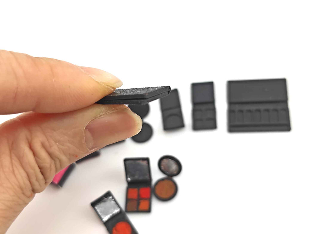 1:12 Make up cosmetic set, cosmetic, doll bed room, doll fashion , decoration, clay make up, foundation, eye shadow,  blusher, 3d print, stl