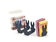 Add a touch of Easter charm to your 1:12 dollhouse with these adorable Rabbit Runny Easter Bookends!