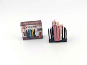 Add a touch of Easter charm to your 1:12 dollhouse with these adorable Rabbit Runny Easter Bookends!
