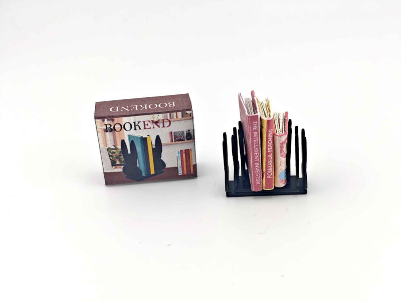 Add a touch of Easter charm to your 1:12 dollhouse with these adorable Rabbit Runny Easter Bookends!