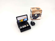 Bring your miniature shop to life with this 1:12 scale all-in-one POS cashier machine! Complete with dual screens, a cash drawer, receipt, and mini money details — perfect for mini marts, doll supermarkets, and store dioramas. A fun and detailed accessory for any dollhouse scene!
