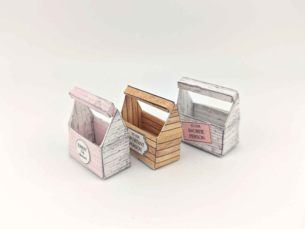 1:12 scale, Mother's day Flower basket, florist shop, gift box hamper for dollhouse , Rose and others