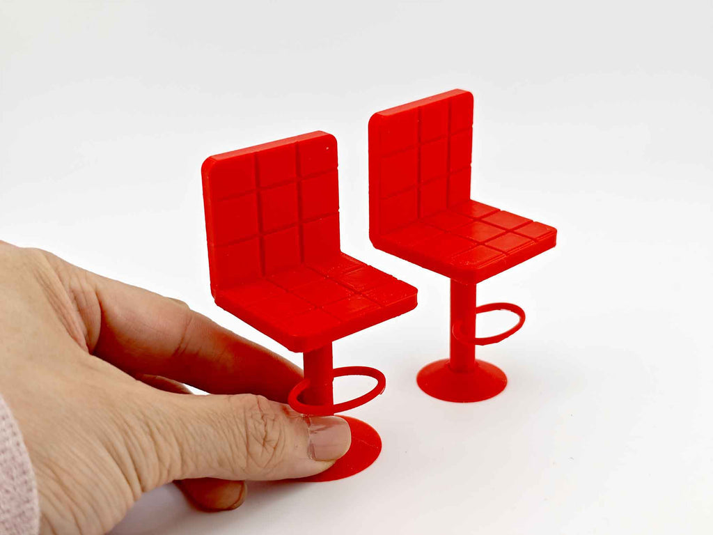 1:12 Height Bar Stood , packaging box , mini kitchen island, living room, furniture, chair, 3D STL ,dioramas