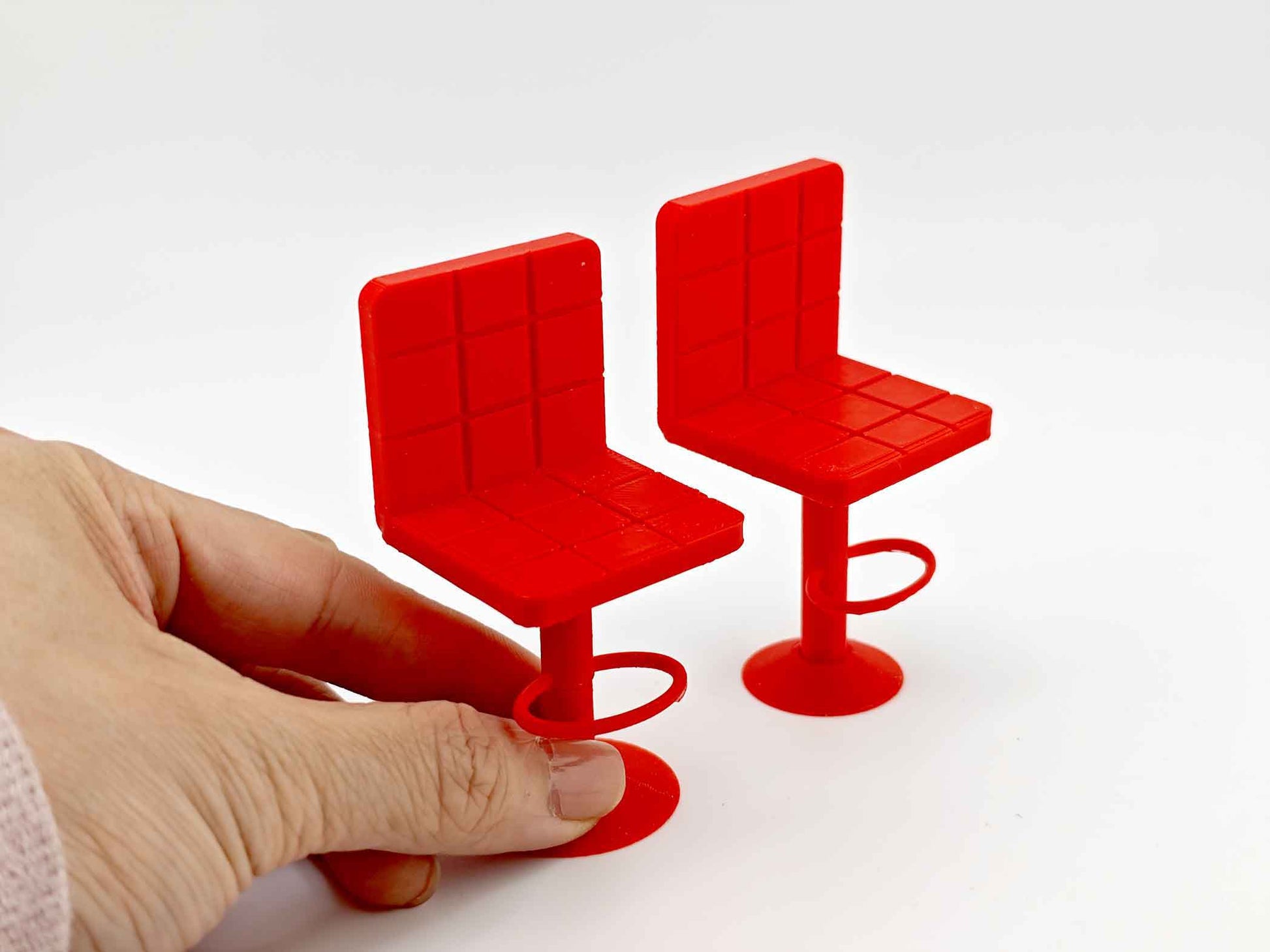 1:12 Height Bar Stood , packaging box , mini kitchen island, living room, furniture, chair, 3D STL ,dioramas