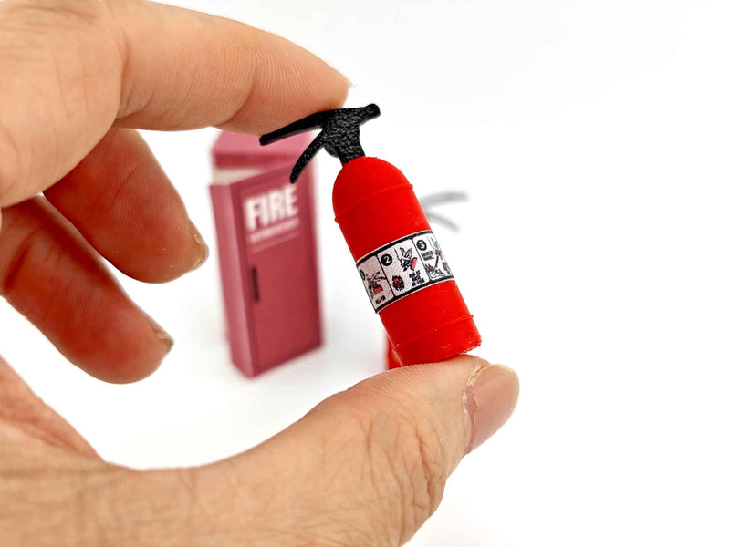 1:12 Scale Fire Extinguisher 3D STL Model for Dioramas (Digital Download)