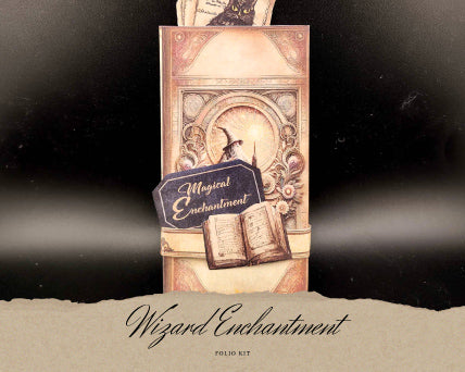 Wizard magical enhancement Folio Kit, Magician idea, Demon barrier, Halloween style journal pocket