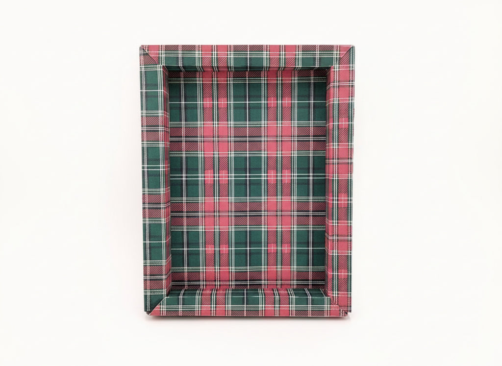 7X5 Christmas Photo Frame for Miniature Stand, DIY Card Stock Paper Model (PDF Pattern) 3 pages letter size