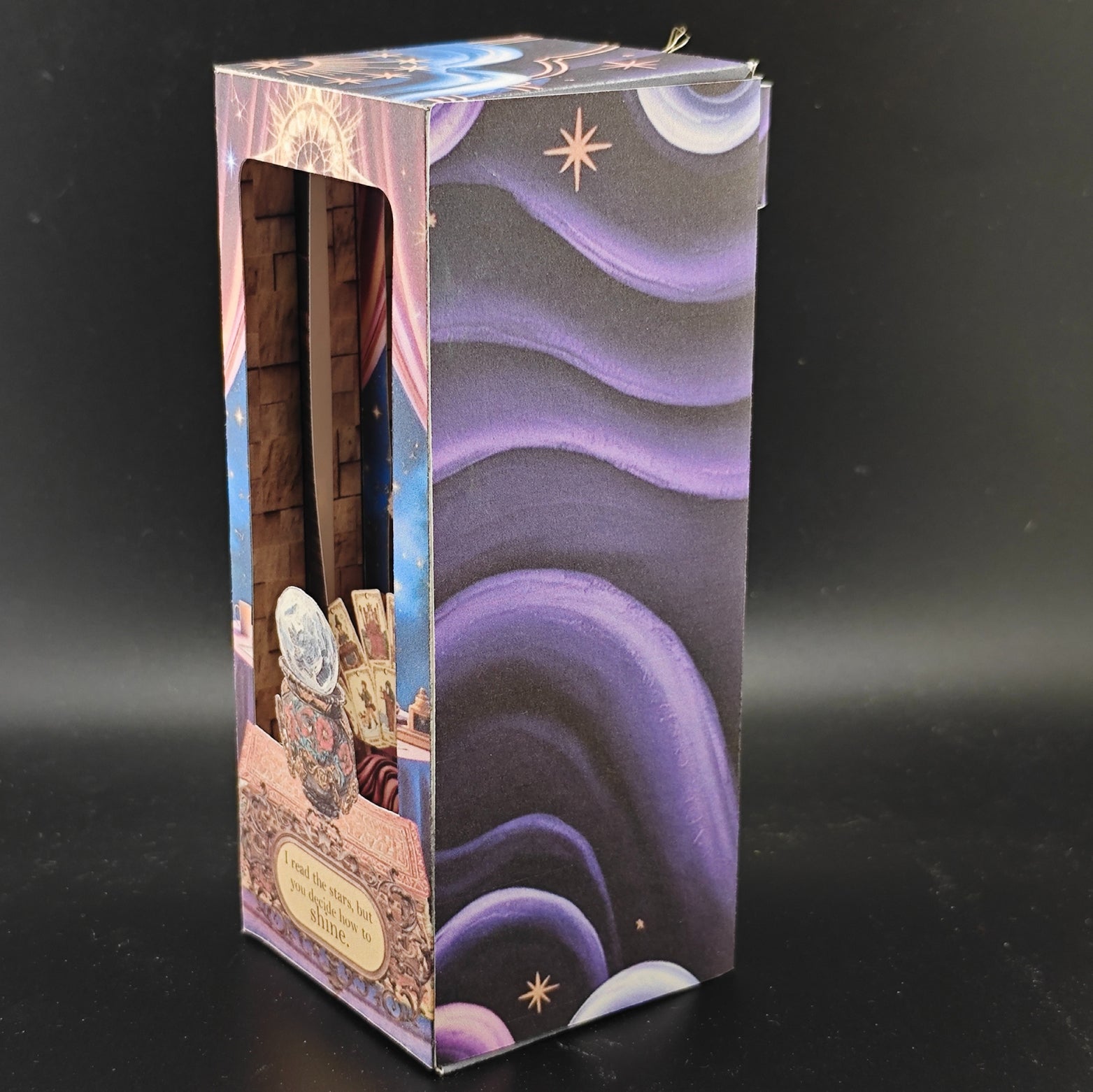 Fortune teller BookNook Kit: Paper Diorama Template (PDF & PNG for Cricut)