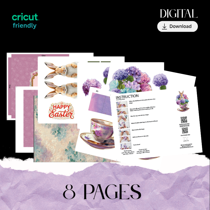 Celebrate the beauty of Spring with this stunning 3D Hydrangea Pop-Up Card (easter holiday)