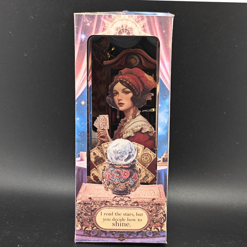 Fortune teller BookNook Kit: Paper Diorama Template (PDF & PNG for Cricut)