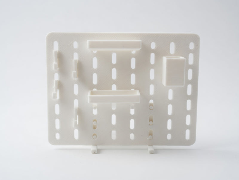 1:12 Scale Dollhouse Craft Room Pegboard System, Miniature Decor