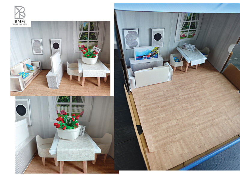 4-in-1 Dream Home Value Bundle, 1:12 Shoebox Kits