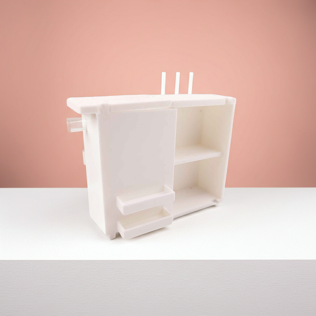 1:12 sewing machine STL file,  prints are included, craft room equipment, crafter dollhouse diorama